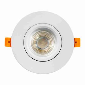 Plafonniers d'intérieur à lumière chaude 2700K, variateurs DALI, 4 pouces, 9 watts, LED COB, plafonnier orientable - Product Image 3