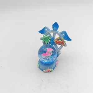 Fourniture en gros de boules à neige à sublimation, <span class=keywords><strong>moulin</strong></span> à <span class=keywords><strong>vent</strong></span>, modélisation personnalisée, style maritime romantique, boule à neige, boule d'eau - Product Image 1