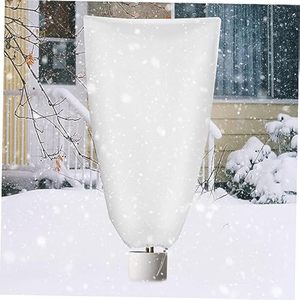 Housse de protection pour plantes d'hiver avec fermeture éclair et cordon de serrage pour plantes en pot, palmiers, protection contre le gel, protection contre le froid - Product Image 1