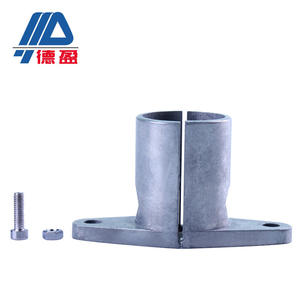 Accesorios de Perfil de Aluminio para Banco de Trabajo Industrial, Base Fija para Tubo Lean con Perfil Plano de Temperatura T5, Piezas de Fijación - Product Image 5