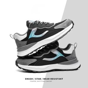 Scarpe di sicurezza impermeabili invernali da uomo, leggere traspiranti, a prova di odore, protettive, isolanti, scarpe da lavoro da costruzione - Product Image 3