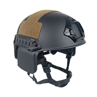 Casque tactique portable MOON FB02 CS en ABS, personnalisable avec logo, pour les jeux en plein air et la parachutisme