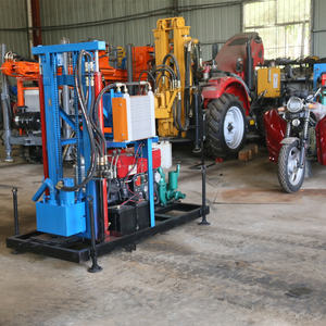 Yeni tasarım küçük taşınabilir su kuyu sondaj donanımı 120m dizel motor su kuyu sondaj donanımı - Product Image 2