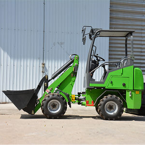 Mini cargador de rueda frontal Motor de alta potencia PLC 1 año de garantía - Product Image 4