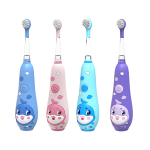 <span class=keywords><strong>Brosse</strong></span> <span class=keywords><strong>à</strong></span> dents <span class=keywords><strong>électrique</strong></span> Seago Baby Brush SG-2139 pour bébés de 0 <span class=keywords><strong>à</strong></span> 6 <span class=keywords><strong>ans</strong></span> avec lumière LED colorée, poils ultra-doux, autonomie de 60 jours, forme mignonne, OEM - Product Image 1