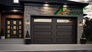 <span class=keywords><strong>Porte</strong></span> de <span class=keywords><strong>garage</strong></span> sectionnelle en acier galvanisé bon marché isolée et électrique à usage intensif pour maisons de banlieue - Product Image 3