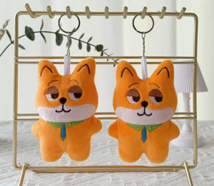 Anoeo Zootopia Peluches Animaux Fantaisistes Lapin Renard 4 pouces, Poupées pour Enfants, <span class=keywords><strong>Personnages</strong></span> de Dessins Animés Mignons et Populaires, Jouets en Peluche à Pince - Product Image 4