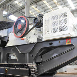 Concasseur à mâchoires mobile sur chenilles pour pierre et béton, portable, fabriqué en Chine - Product Image 6