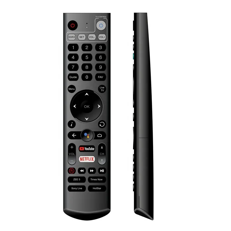 custom IR android tv box remote control with 44 buttons learning controller