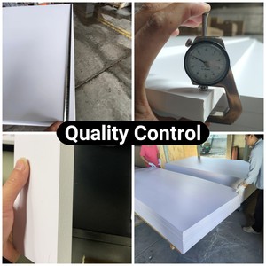 1220*2440mm Celuka bianco/venatura del legno/marmo a prova di fuoco foglio di plastica PVC pannello di schiuma per armadio - Product Image 6