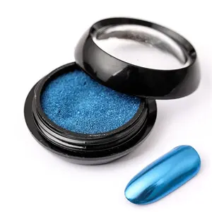 20 Colors New Design Fashionable 0.2g/jar Natural Mica Based Mirror Powder For Nail Chameleon Pigment Match