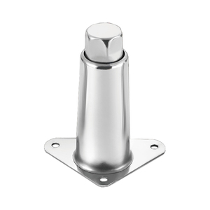 <strong>Adjustable</strong> Steel <strong>Leg</strong> with Base Plate Stainless Steel <strong>Legs</strong> for Steam Cabinet Metal <strong>Legs</strong> for Tables - Product Image 3