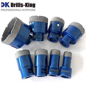 8 pièces outils de <span class=keywords><strong>carreleur</strong></span> M14 foret à noyau de diamant brasé <span class=keywords><strong>Kit</strong></span> de scie cloche pour carrelage en béton céramique - Product Image 6