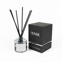 Boîte cadeau diffuseur de parfum de luxe en carton certifié avec fermeture magnétique et estampage à chaud pour l'emballage de parfums d'intérieur