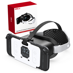 STARTRC GAMES Auriculares <span class=keywords><strong>VR</strong></span> Mejorados para <span class=keywords><strong>Switch</strong></span> 2 |   Gafas de Realidad Virtual 3D Inmersivas <span class=keywords><strong>con</strong></span> Mayor Comodidad y Campo de Visión Ampliado - Product Image 1