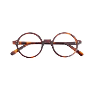 Crazy Selling Eyeglasses Top Grade 2023 Trendy Spectacle New Coming Acetate Optical Frame