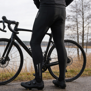 Pantaloni Termici Invernali da <span class=keywords><strong>Ciclismo</strong></span> WOSAWE per <span class=keywords><strong>Uomo</strong></span>, Pantaloni Imbottiti Caldi per Bici, Foderati in Pile, Pantaloni MTB con Alta Visibilità - Product Image 4
