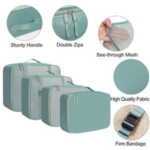 8Pcs Packing Travel Cubes for Suitcase Luggage Organizers with <b>Drawstring</b> <b>Bags</b> <b>Waterproof</b> Shoe Storage <b>Bag</b> - Product Image 5