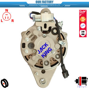 ALT4234 24V 40A <span class=keywords><strong>JACK</strong></span> KING Ensemble d'alternateur pour John pour pelle 135C/225CLC/200LC (OE 1812004030 1812004710 4454118) NOUVEAU - Product Image 4