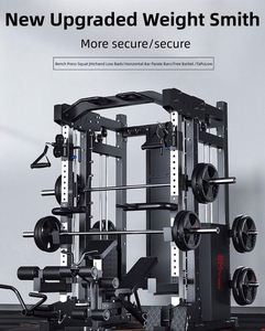 Chuyên nghiệp Heavy-Duty đa chức năng Smith máy thép chất lượng cao cho phòng tập thể dục sử dụng hình cơ bắp <span class=keywords><strong>Toning</strong></span> bài tập - Product Image 5