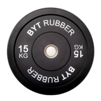 Plaques de musculation en acier et caoutchouc avec logo personnalisé, 5 kg à 25 kg, pour la compétition CPU