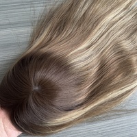 Vente en gros : Perruque 4x4 à base de soie, dos tissé, couleur Ombré, prête à l'emploi, cheveux Remy européens, densité 150%, pour cheveux clairsemés, personnalisable OEM