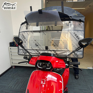 Parasol Delantero Moderno para Scooter Borske, Duradero, Protección Solar para Todo Clima, Impermeable, Plegable, de Instalación y Desmontaje Rápidos, para Motocicleta - Product Image 5