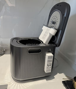 Elektrikli Composter mutfak gıda atık öğütücü gıda atık öğütücü konteyner ev için çöp öğütücüsü bahçe kompostlama - Product Image 6