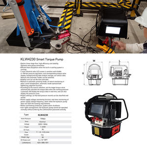 Llave dinamométrica hidráulica eléctrica certificada CE UKCA de alta calidad, bomba inteligente, bomba hidráulica inteligente, productos puntuales de bomba de alta calidad, 2017 - Product Image 2