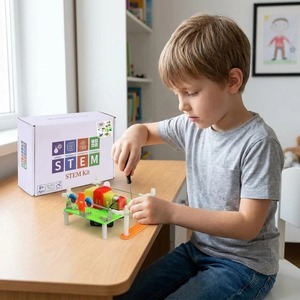 Juego de Juguetes Robóticos 5 en 1 para Niños, Kit Educativo STEM para Armar, Máquina para Correr, Equilibrio, <span class=keywords><strong>Dibujo</strong></span>, Robot Caminante, Regalo - Product Image 2