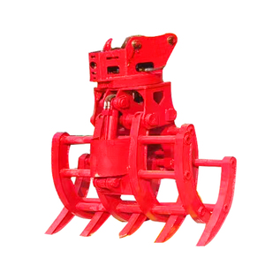 Grappin hydraulique multifonctionnel <span class=keywords><strong>pour</strong></span> excavatrices <span class=keywords><strong>de</strong></span> 6 à 40 tonnes avec rotation à 360 degrés et ouverture <span class=keywords><strong>de</strong></span> mâchoire <span class=keywords><strong>de</strong></span> 200 mm - Product Image 2