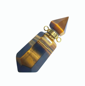 Pendentifs et breloques en pierre naturelle œil de tigre, anti-odeurs, vente en gros, mode - Product Image 1