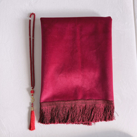 Tapis de prière pliable de poche Al Arabia, tapis musulman, cadeau islamique, tapis de prière portable musulman