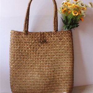 Bolsa de Tela Negra con Flores Estilo Boho, Media Luna, Promocional, Mini Bolsos de Mujer, Kit de Paja y Moda Tejida, Bolsa para Libros - Product Image 5