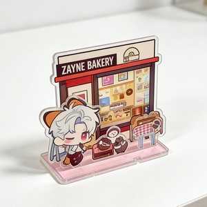 OEM ODM Standee en acrylique Love and Deepspace, Figurine Chibi, Décoration de bureau, Merchandise fanmade sur le thème de l'anime, Cadeau pour joueur - Product Image 6