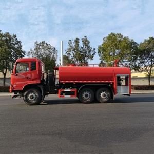 Dongfeng Tianjin 4WD 12 14 Square Firefighting Water Truck Multifunctional Rescue Greening New Condition Diesel 6x4 Drive Wheel - Product Image 6