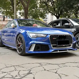 A7 Or S7 4G Car Front Bumper Facelift Audi RS7 Car Bumper With Grill For Audi A7 S7 Car Bodykit 2015 2016 2017 2018