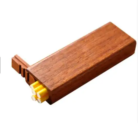 सुपर पतली लकड़ी लेडी सिगरेट बॉक्स