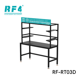 Mesa <span class=keywords><strong>de</strong></span> Trabajo RF4 RT03D <span class=keywords><strong>de</strong></span> Metal Resistente, Tamaño Grande, 4 Estantes Ajustables, para Reparación <span class=keywords><strong>de</strong></span> Teléfonos Móviles <span class=keywords><strong>y</strong></span> <span class=keywords><strong>Mantenimiento</strong></span> <span class=keywords><strong>de</strong></span> Electrónicos - Product Image 2