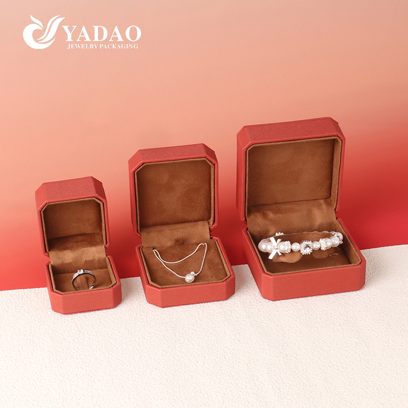 wine red jewelry packaging