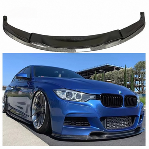 Lèvre avant en fibre de carbone de haute qualité style F30 M-TECH V pour pare-chocs avant <span class=keywords><strong>BMW</strong></span> Série 3 F30 M-Sport - Product Image 1