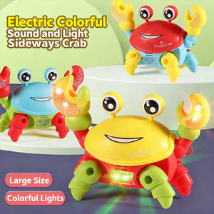 ของขวัญวันเด็ก AJB ของเล่นปูขยับได้ ดีไซน์การ์ตูนน่ารัก มีไฟและเสียงหลากสีสัน ของเล่นแปลกใหม่สำหรับเด็ก - Product Image 4