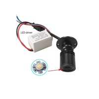Vente chaude Armoire À Vin Led Spot Lumière 1W 3W Mini Led Spot Encastré Spot Lumières rgb Lampe En Verre pour Bijoux Vitrine