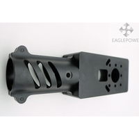 Produits d'usinage de précision CNC de haute qualité, base de montage de moteur, tuyau rond de 30 mm