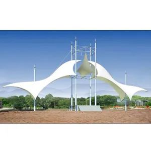 Hoch dichte PVC digital bedruckte stadion beschichtete Plane Sun Shade Durable Membrane