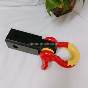 <span class=keywords><strong>Attelage</strong></span> de remorquage avec manille de 2 pouces, résistance à la rupture de 3/4 po, manille en D pour Jeep Wrangler, Chevy/GMC, Ford, Dodge, Nissan, Toyota - Product Image 6