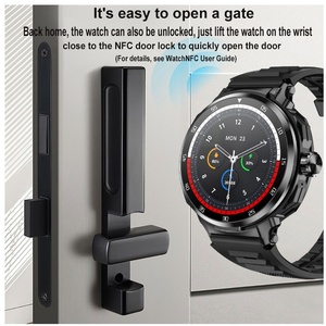 D11 方形 TFT 智能手表 TWS 耳机二合一健康监测 NFC 多功能通话无线充电器 IOS - Product Image 2