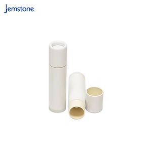 Botellas Cosméticas Recicladas Ecológicas, Tamaño Personalizado, Diseño de Logotipo Personalizado con Estampado en Lámina Dorada, Embalaje en Tubo de Papel - Product Image 1