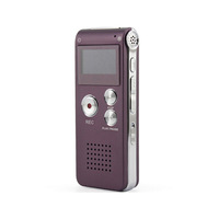 Enregistreur vocal numérique personnalisable avec 28 langues, longue durée de vie de la batterie, portable pour les réunions et conférences au bureau