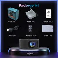 Proyector de Bajo Precio para Cine en Casa, Mini Proyector LED E60 Portátil, Full HD, Inteligente, 1080P